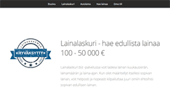 Desktop Screenshot of lainalaskuri.biz